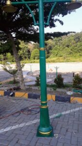 Jual & Pasang Tiang Lampu Taman Tojo Una-Una - Tiang.Pabrikasi.id